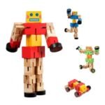 robot bois articulé transformable – Image 2