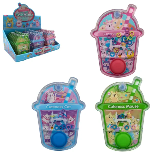 JEU D'EAU WATER GAME BUBBLE CUP 12CM