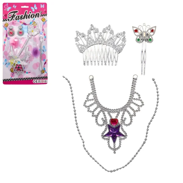 CARTE PARURE PRINCESSE 4/5 PIECES