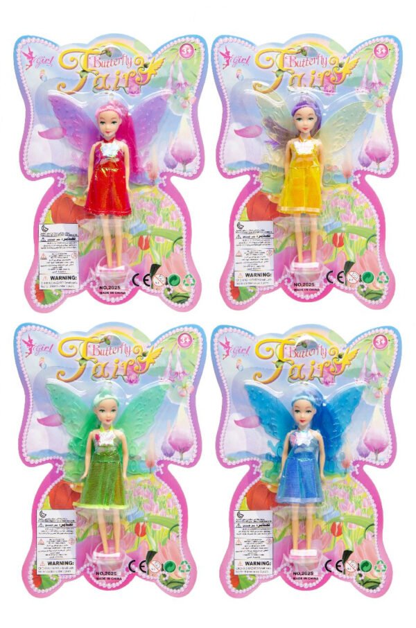 carte poupée fée + ailes – Image 2