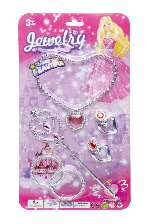 carte set bijoux pink beauty