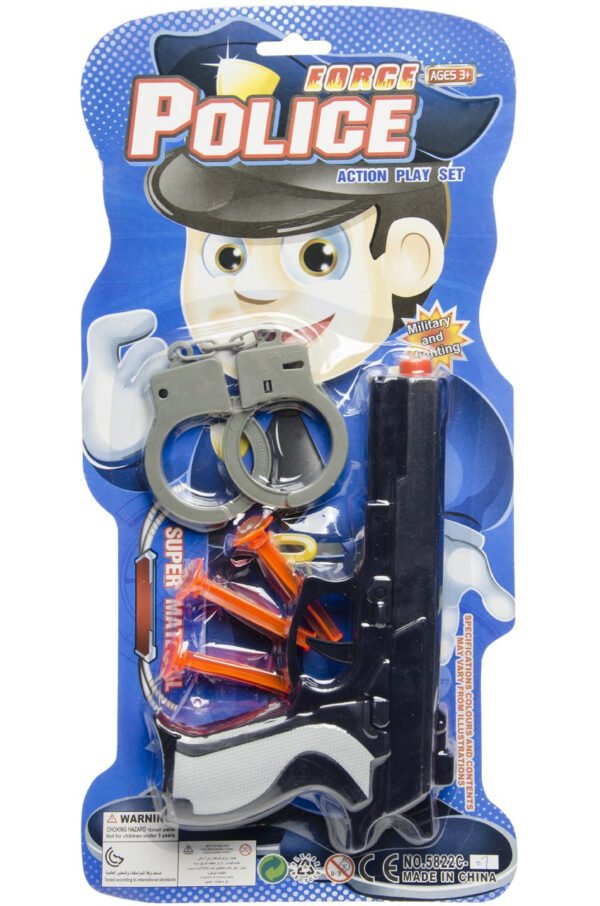 carte set pistolet police