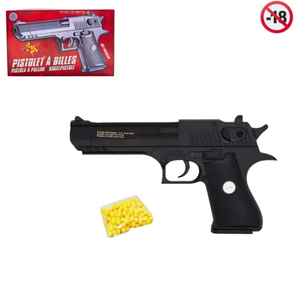 BOITE PISTOLET BILLES 23.5CM +18 ANS