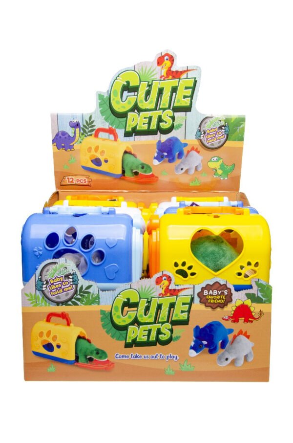 PELUCHE DINOSAURE EN CAGE
