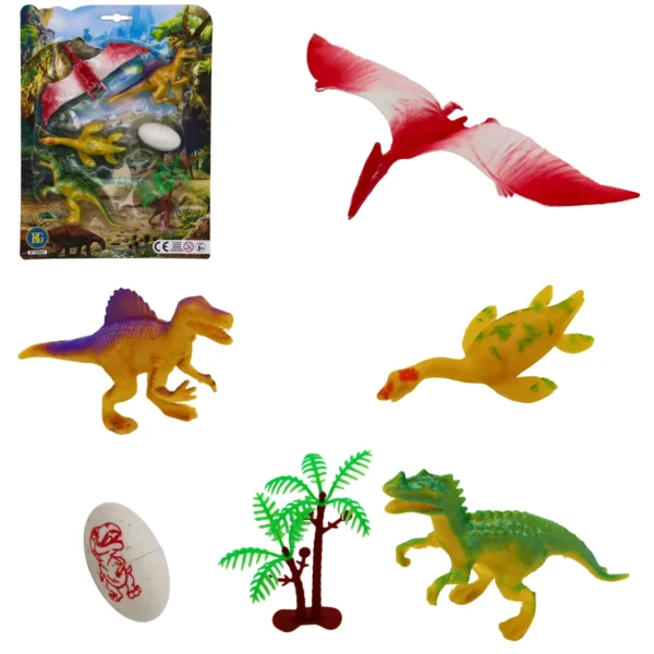 DINOSAURES 10-14CM + ACCESSOIRES