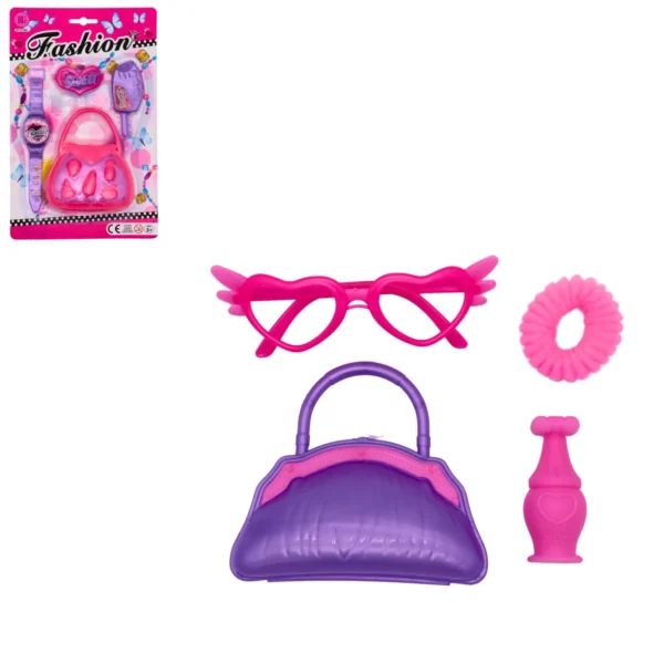 CARTE SAC A MAIN 12CM + ACCESSOIRES