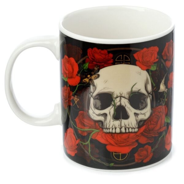 Mug en Porcelaine Skulls & Roses - Crâne – Image 2
