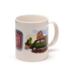Mug en Porcelaine Fiat 500 Rome & Riviera  Mug en Porcelaine Fiat – Image 2