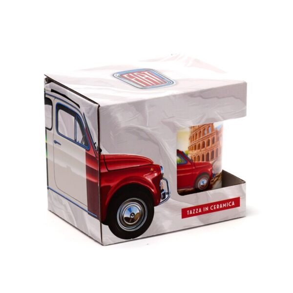 Mug en Porcelaine Fiat 500 Rome & Riviera  Mug en Porcelaine Fiat