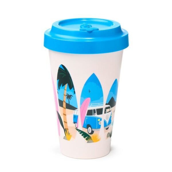 Mug de Voyage 400ml en Plastique Recyclé Rpet Volkswagen – Image 2