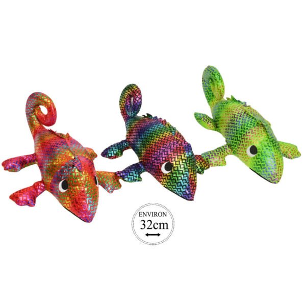 PELUCHE CAMELEON BRILLANT