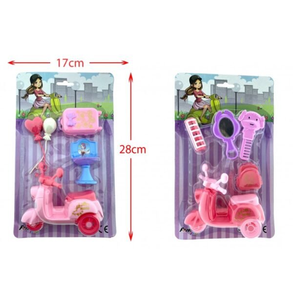 CARTE SET BEAUTE AVEC SCOOTER