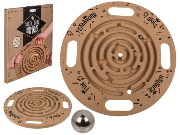 Labyrinthe de disque à billes en acier