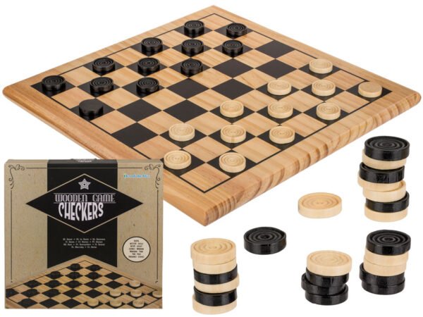 Jeu de table en bois, La Dame