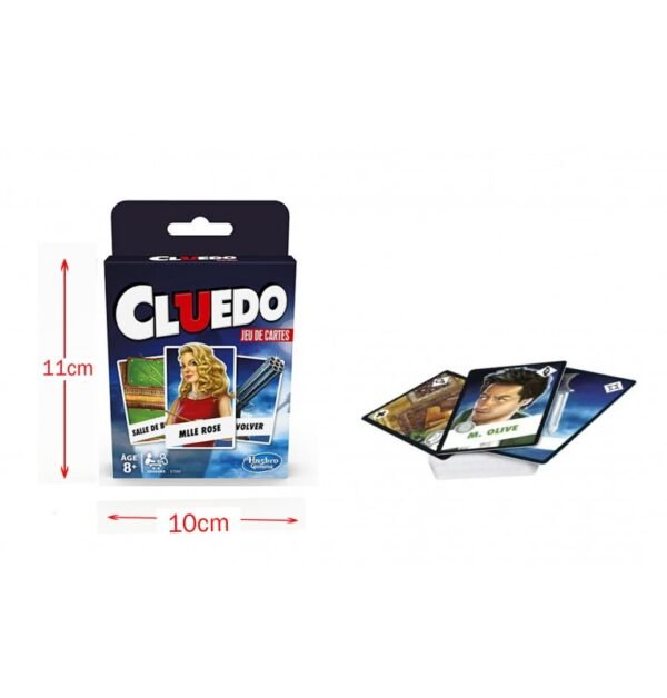 JEU DE CARTES CLUEDO HASBRO