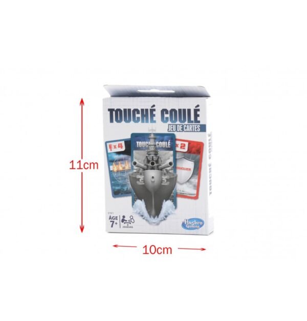 JEU DE CARTES TOUCHÉ COULÉ HASBRO