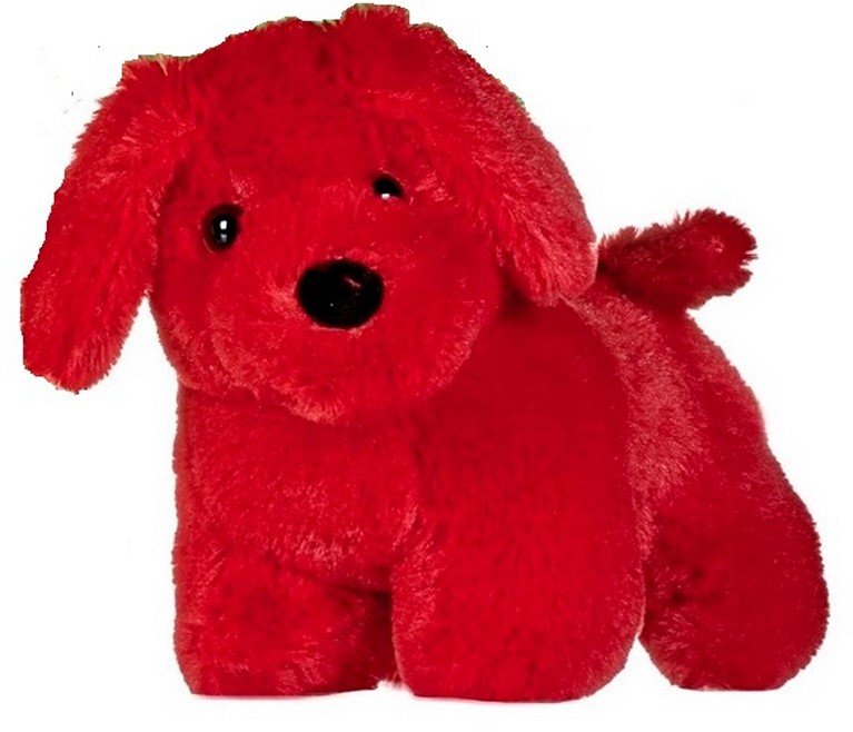 PELUCHE CHIEN DEBOUT COLORÉ – Image 2